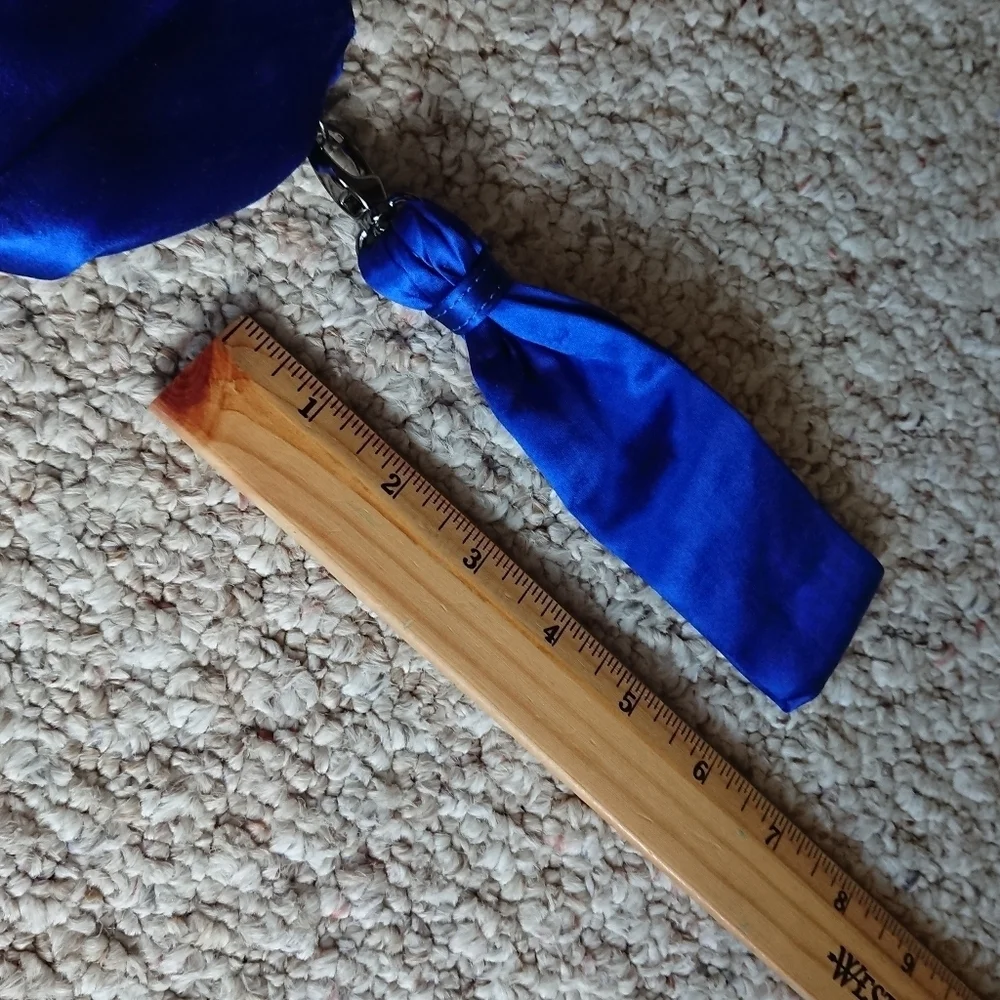 BCBG MaxAzria royal blue color clutch